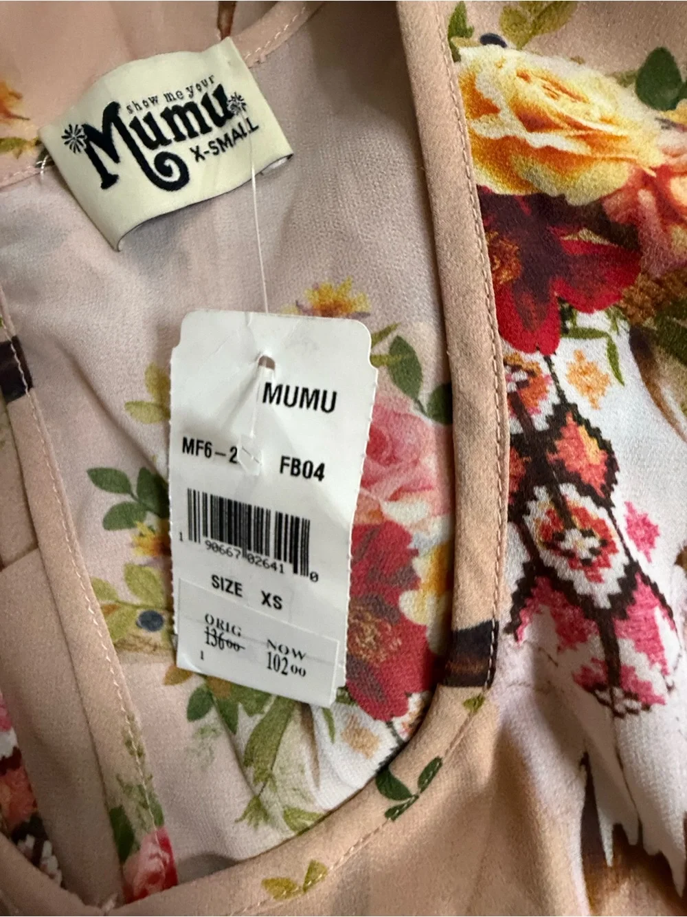 Show Me Your MuMu Blush Floral Keyhole Romper